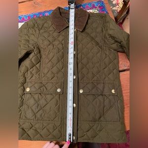 J. Crew Olive Quilted Jacket